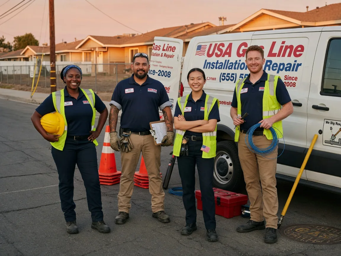 Gas Line Installation company in Mason, TN